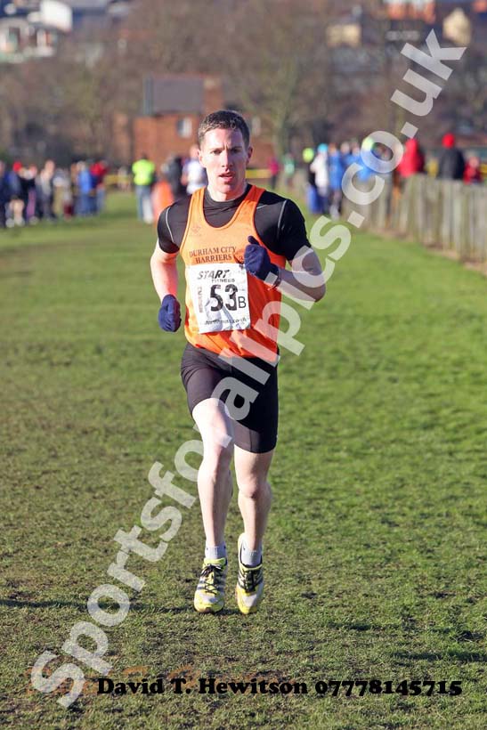 53B Senior Mens race, Durham Cathedral Cross Country Relays.